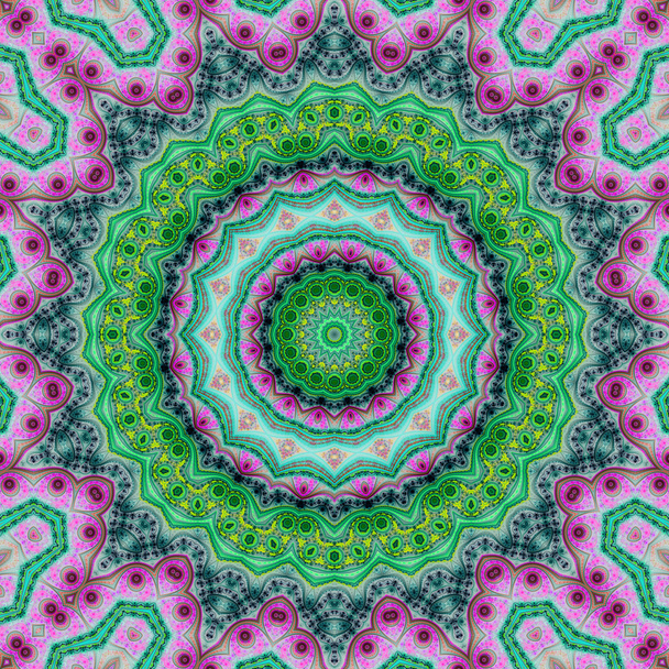 Mandala frattale colorato, opere d'arte digitali per la progettazione grafica creativa
 - Foto, immagini