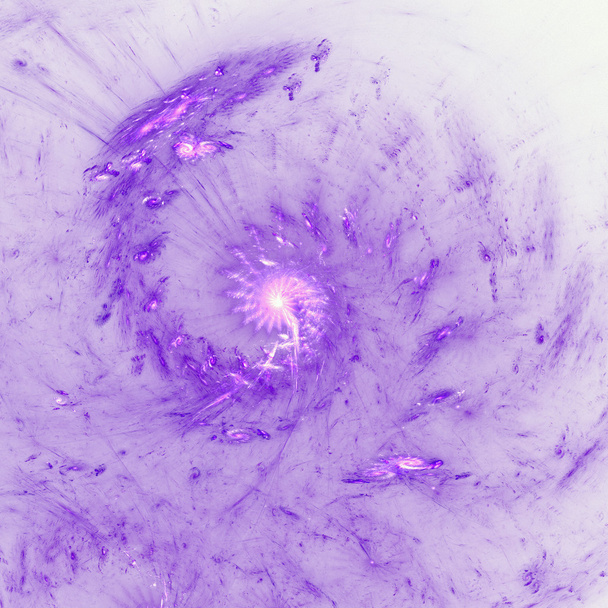 Фіолетова фрактальна туманність, цифрове мистецтво для творчого графічного дизайну
 - Фото, зображення