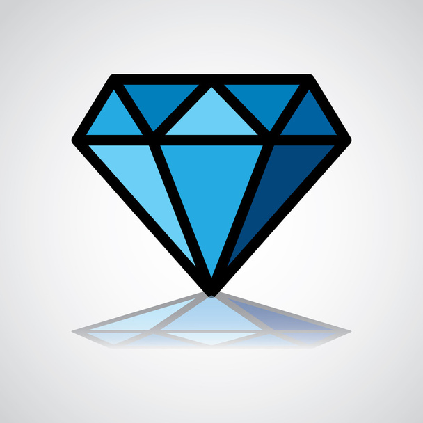 ダイヤモンドのシンボル - ベクター画像