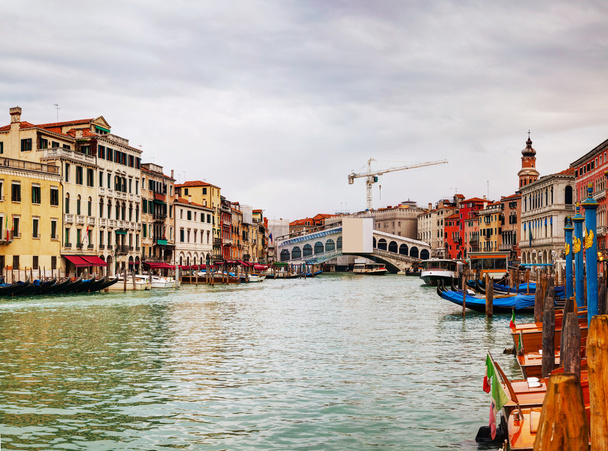 Мост Риальто в Венеции - Фото, изображение