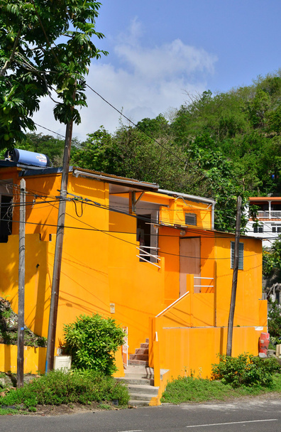  Martinique, Le Precheur pitoresk şehir Batı Hint Adaları  - Fotoğraf, Görsel