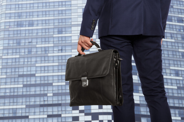 Businessman with briefcase  - Fotoğraf, Görsel