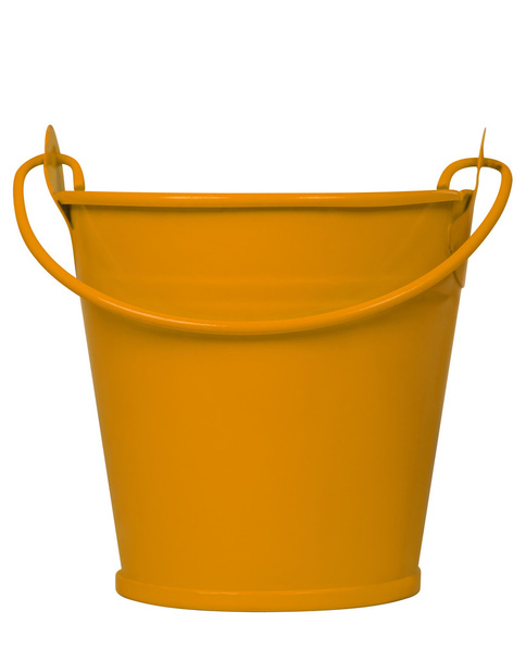Empty bucket - orange - Φωτογραφία, εικόνα