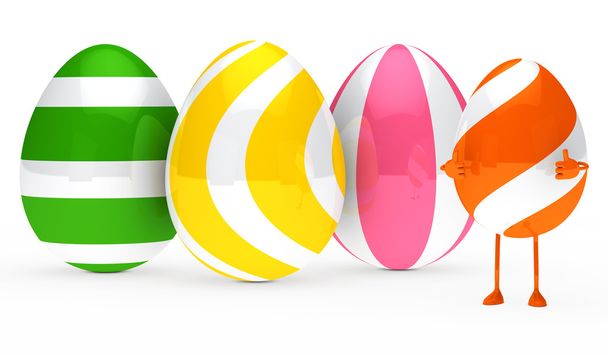 Figura huevo de Pascua
 - Foto, imagen