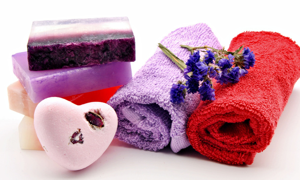 asciugamani colorati
 - Foto, immagini
