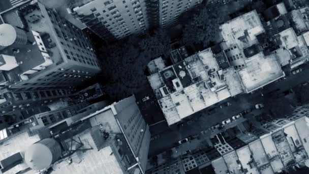 A légi felvétel a városra - Felvétel, videó