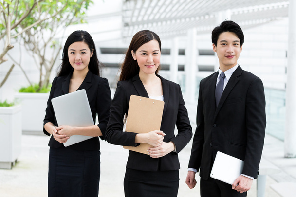 business people standing at outdoor - Photo, Image