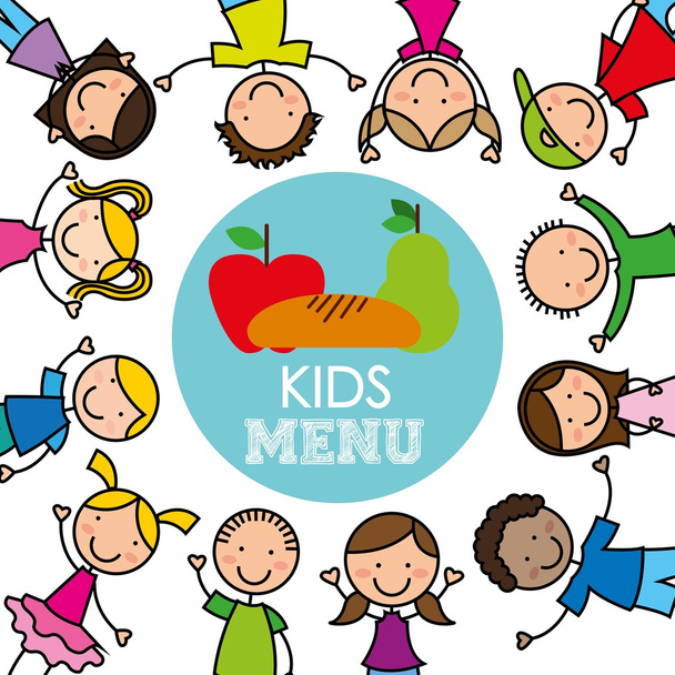 menu enfants design
 - Vecteur, image