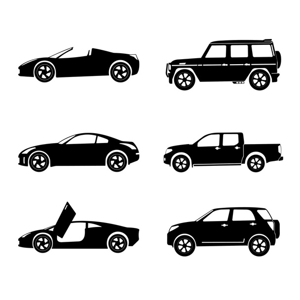 Ilustración vectorial de un coche - Vector, Imagen