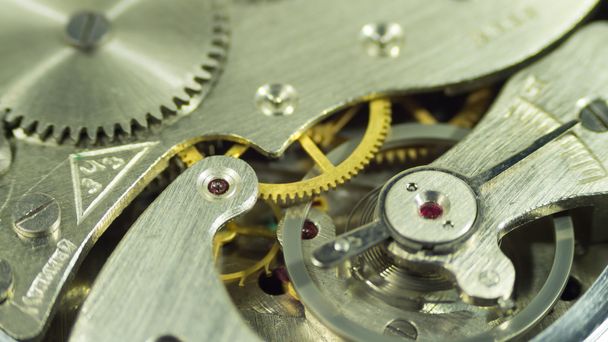 Clockwork vintage antieke clock - Foto, afbeelding