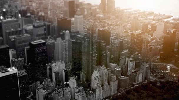 αρχιτεκτονική πόλη της Νέας Υόρκης - Πλάνα, βίντεο