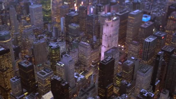 New york şehrinin mimarisi - Video, Çekim