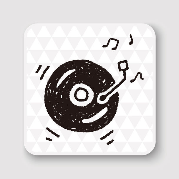doodle music vector illustration - Vector, Image