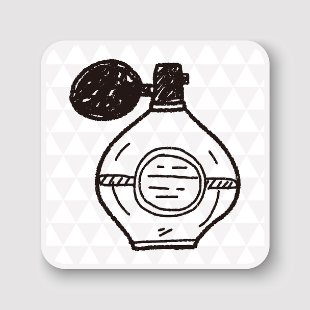 Векторная иллюстрация Doodle Perfume
 - Вектор,изображение