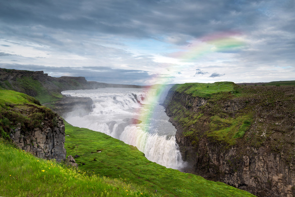 Водопады Галлфосса в Исландии
 - Фото, изображение