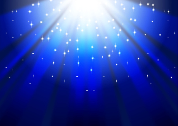 Csökkenő gerendák a fény mágikus csillag - Fotó, kép