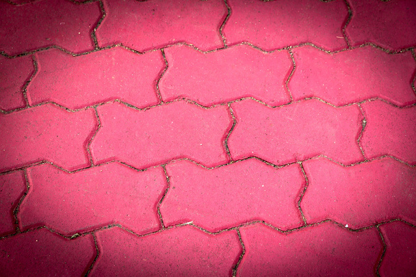brick sidewalk for background - Photo, Image