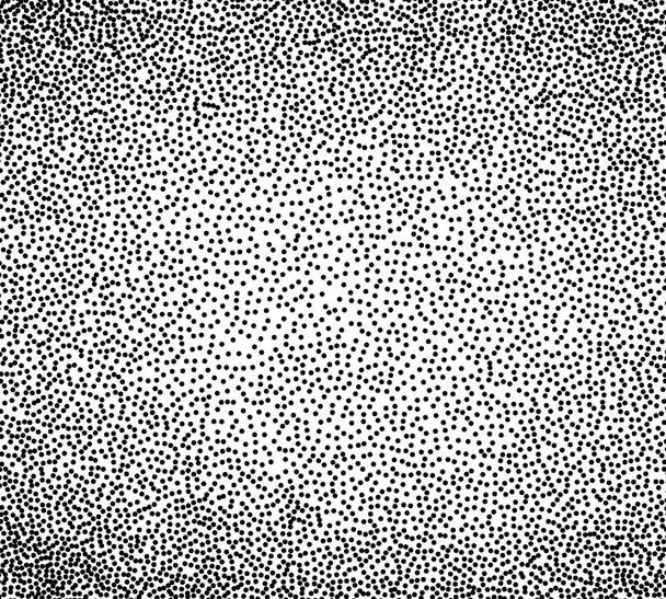 Radial Gradient Halftone Dots Background - Vector, Image