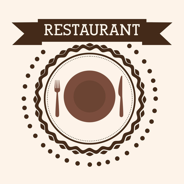 Design de menu restaurante
 - Vetor, Imagem