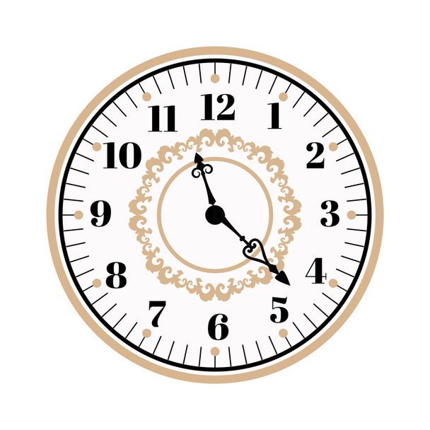 Horloge montres alarmes vectorielles icônes illustration
 - Vecteur, image