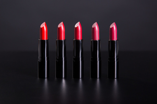 Set of bright lipsticks - Fotoğraf, Görsel