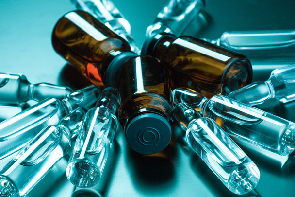health and medicine vials - Photo, Image