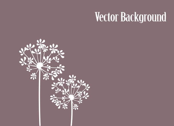 Fondo de flores de hinojo
 - Vector, Imagen