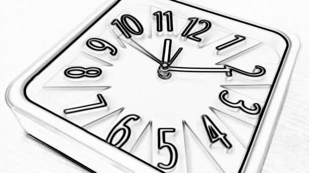 Absztrakt Countdown clock - Felvétel, videó