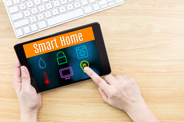 Smart home application interface - Fotoğraf, Görsel