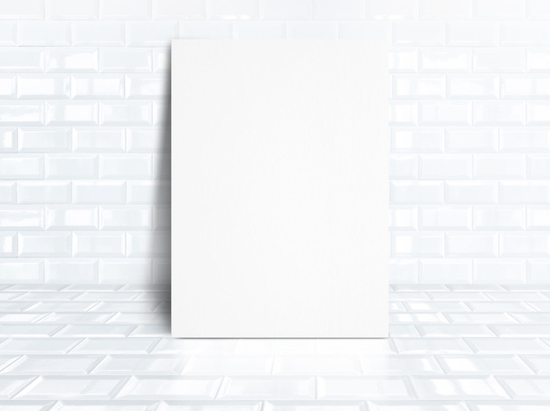 blank white paper poster - Photo, Image
