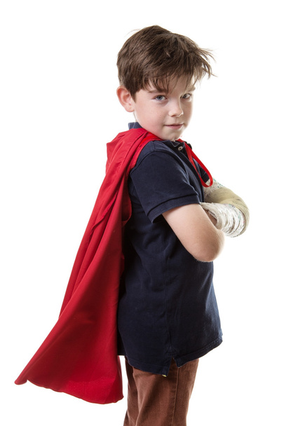 スーパー ヒーロー少年 - 写真・画像