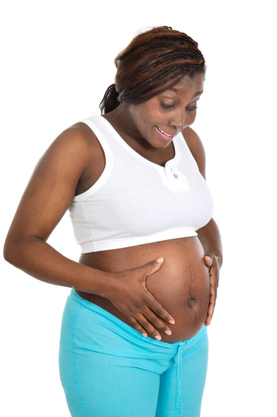 Attractive pregnant woman - Foto, immagini