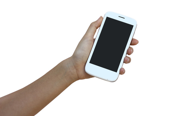 hands are holding  on Smart Phone - Фото, зображення