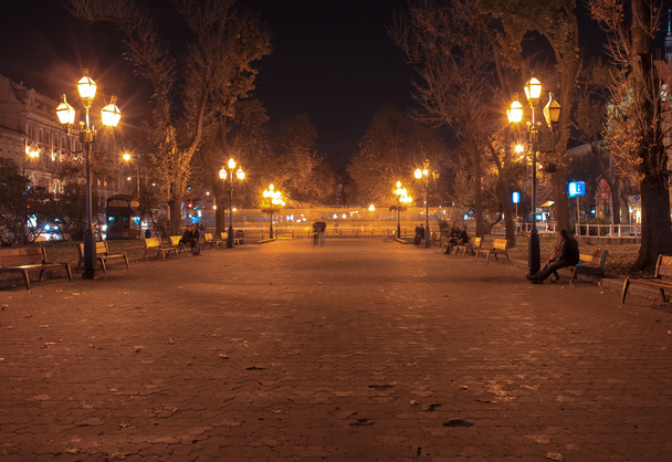 Lviv kaupungin yö maisema
 - Valokuva, kuva