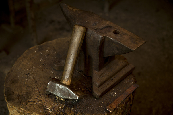 Blacksmith workshop detail - Zdjęcie, obraz