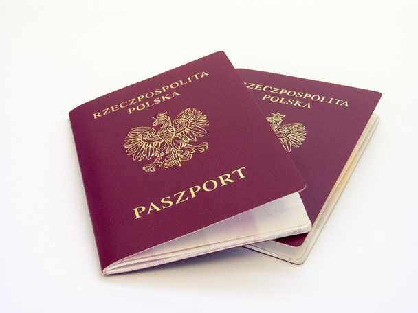 Pasaportes rojos polacos
. - Foto, Imagen