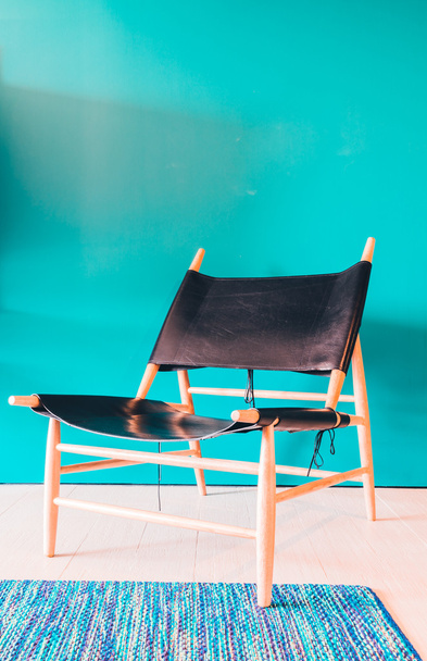 Modern chair in living room - Foto, afbeelding