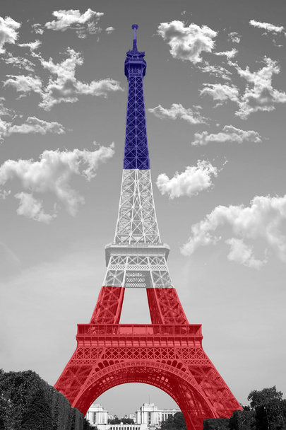 パリのエッフェル塔 - 写真・画像