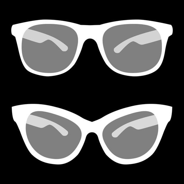 Εικονογράφηση φορέας κομψά γυαλιά ηλίου - Διάνυσμα, εικόνα
