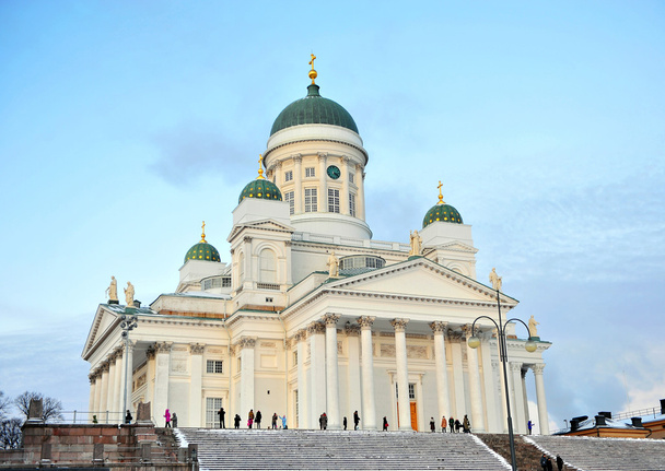 Helsinki cathedral square - Photo, Image