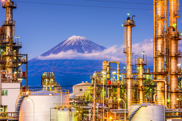 Fuji and Factories - Photo, Image