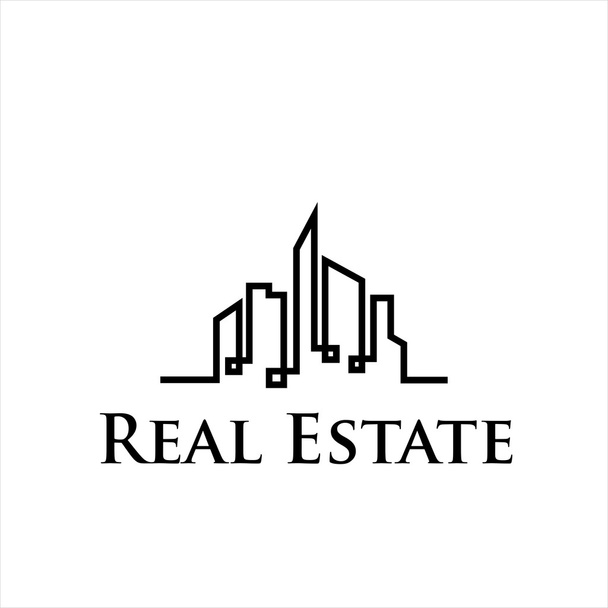 Inmobiliaria propiedad logo
 - Vector, Imagen