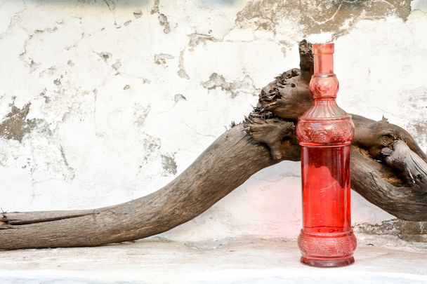 Old Fashioned Glass Bottle - Photo, Image