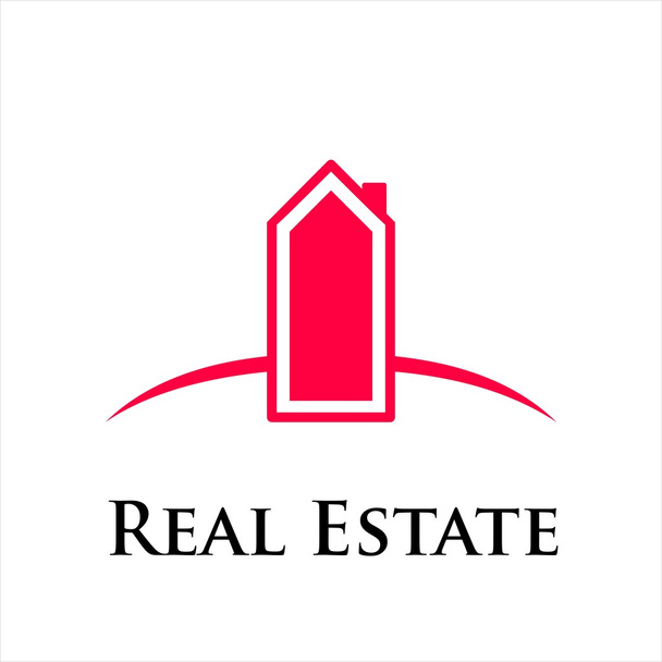 Λογότυπο ιδιοκτησίας ακίνητων περιουσιών - Διάνυσμα, εικόνα