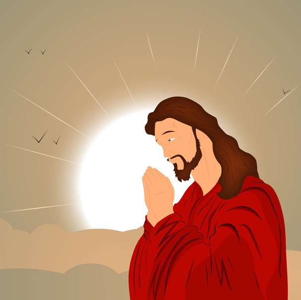 Католик Иисус Христос
 - Вектор,изображение