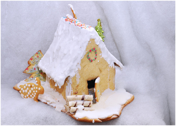 The house from gingerbreads - Foto, Bild