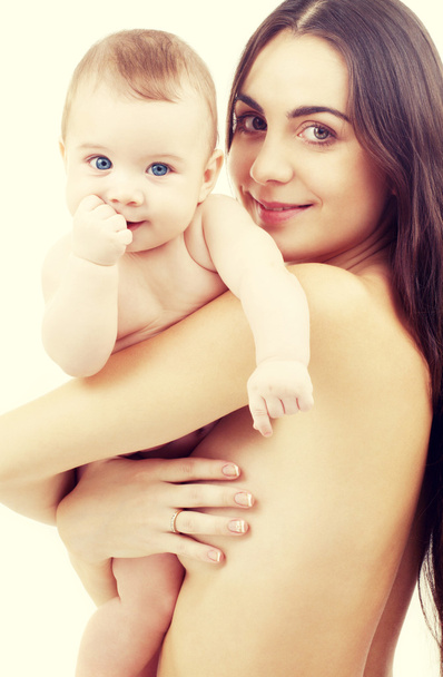 happy mother with baby - Foto, Imagen