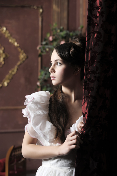 Young victorian lady - Foto, Imagem