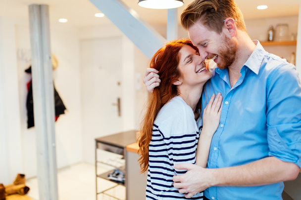 Couple happy for their new home - Photo, Image
