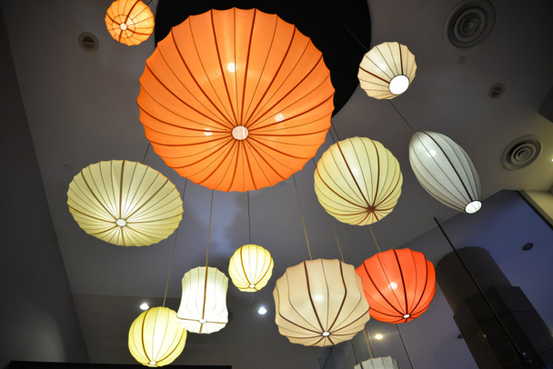 Colorful Ceiling Lights - Photo, Image